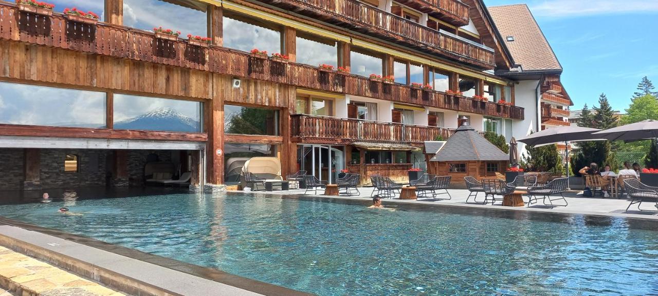 Apartment 24 Hotel Etrier Pool & Spa Crans-Montana Exteriér fotografie