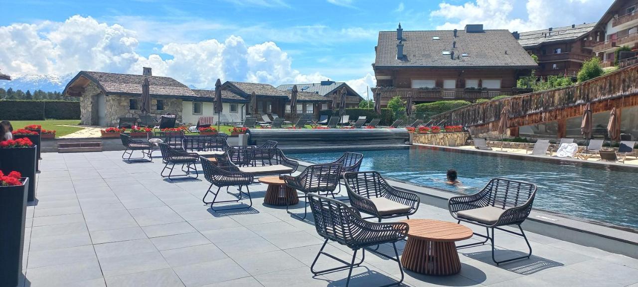 Apartment 24 Hotel Etrier Pool & Spa Crans-Montana Exteriér fotografie
